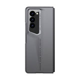 Galaxy Z Fold 6 Kılıf Ultra İnce Kamera Korumalı Sert Rubber Zore Procase Kapak Titanyum-Gri