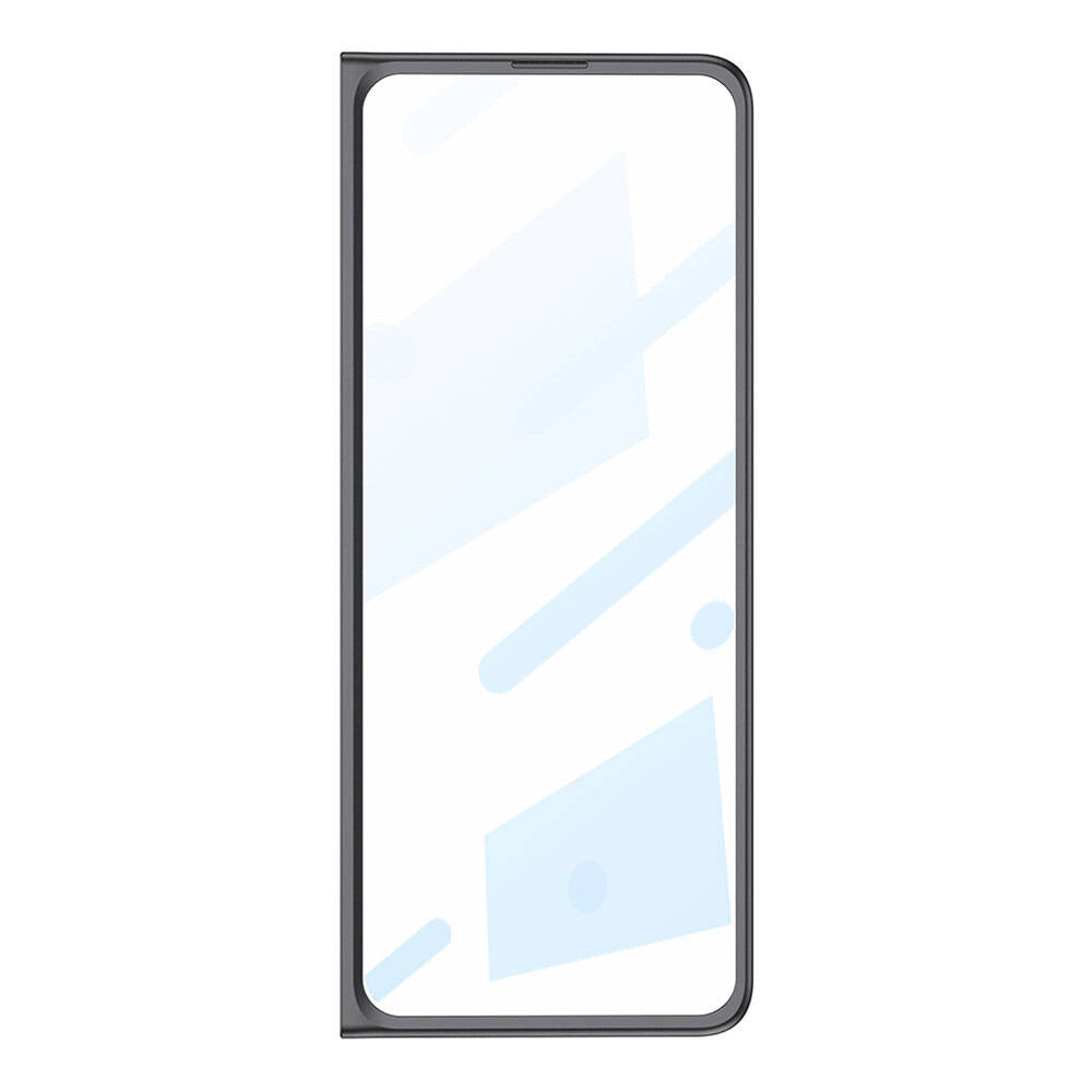 Galaxy Z Fold 6 Kılıf Ultra İnce Kamera Korumalı Sert Rubber Zore Procase Kapak Siyah