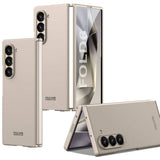 Galaxy Z Fold 6 Kılıf Zore Sert Kıpta Kapak Titanyum-Gri