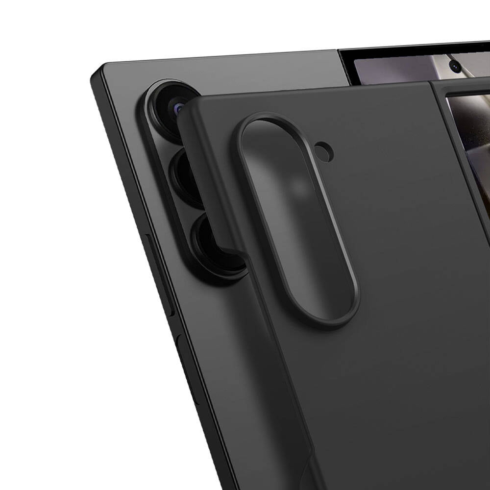 Galaxy Z Fold 6 Kılıf Zore Sert Kıpta Kapak Mavi