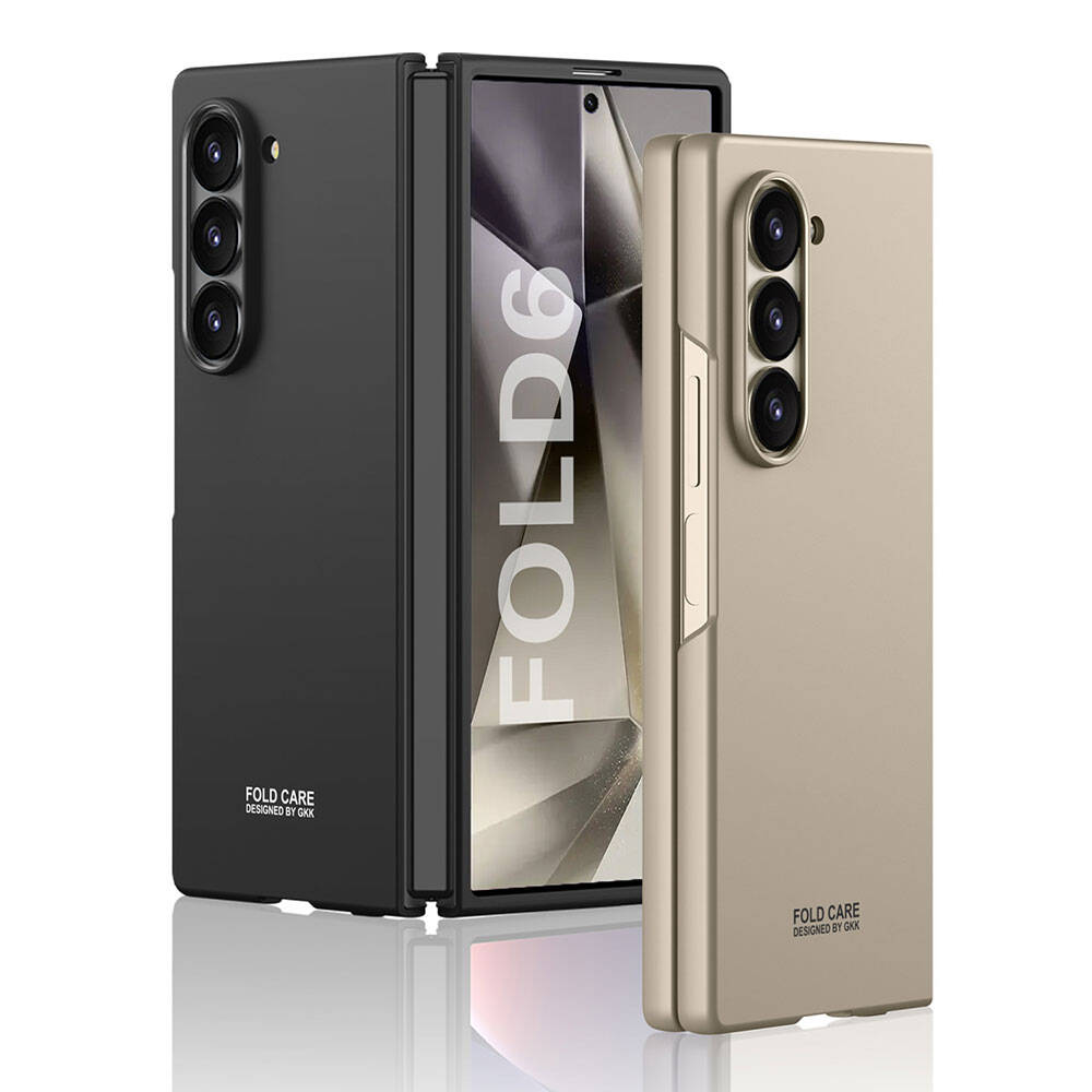Galaxy Z Fold 6 Kılıf Zore Sert Kıpta Kapak Mavi