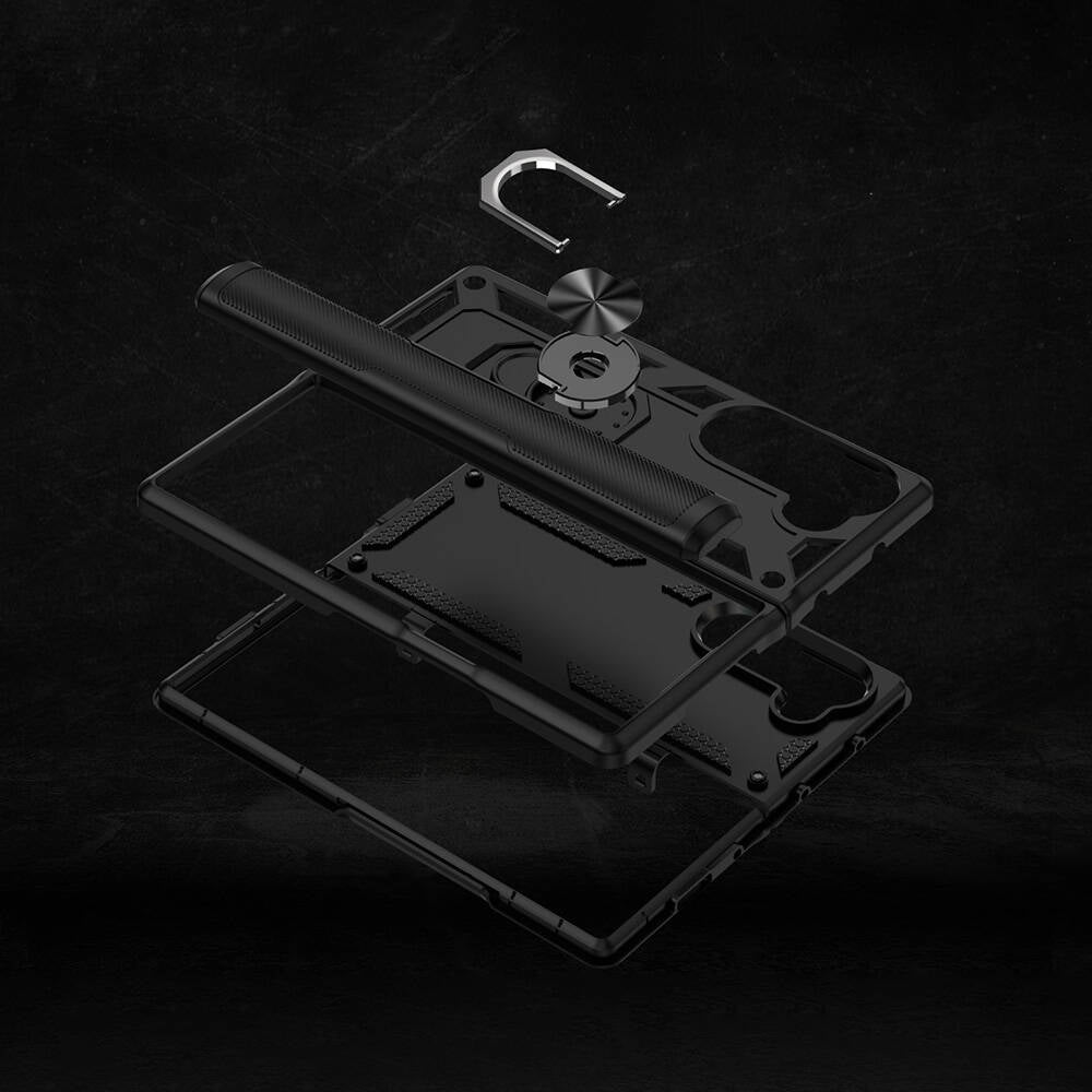Galaxy Z Fold 6 Kılıf Zore Vega Kapak Siyah