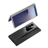 Galaxy Z Fold 7 Kılıf Ultra İnce Kamera Korumalı Sert Rubber Zore Procase Kapak Siyah