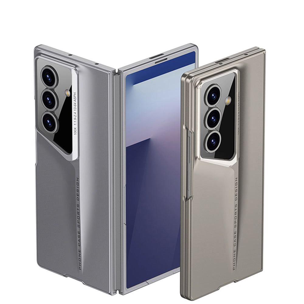Galaxy Z Fold 7 Kılıf Ultra İnce Kamera Korumalı Sert Rubber Zore Procase Kapak Siyah