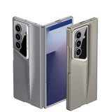 Galaxy Z Fold 7 Kılıf Ultra İnce Kamera Korumalı Sert Rubber Zore Procase Kapak Gri