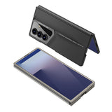 Galaxy Z Fold 7 Kılıf Ultra İnce Kamera Korumalı Sert Rubber Zore Procase Kapak Titanyum-Gri