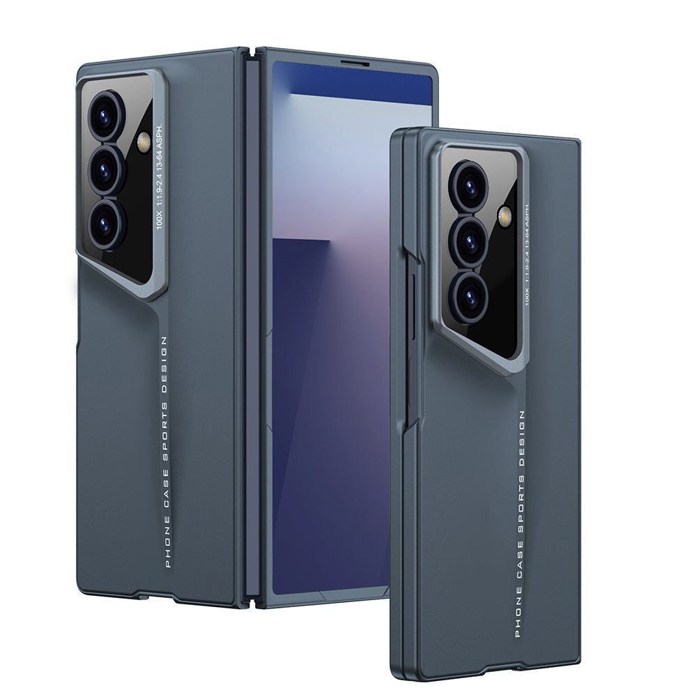 Galaxy Z Fold 7 Kılıf Ultra İnce Kamera Korumalı Sert Rubber Zore Procase Kapak Gri