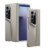 Galaxy Z Fold 7 Kılıf Ultra İnce Kamera Korumalı Sert Rubber Zore Procase Kapak Titanyum-Gri