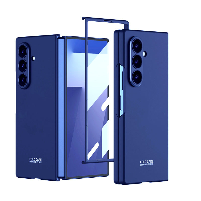 Galaxy Z Fold 7 Kılıf Zore Sert Kıpta Kapak Titanyum