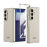 Galaxy Z Fold 7 Kılıf Sert Kıpta Kapak Titanyum