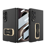 Galaxy Z Fold 8 Kılıf Zore Kıpta KPT-03 Sert PC Kapak Siyah