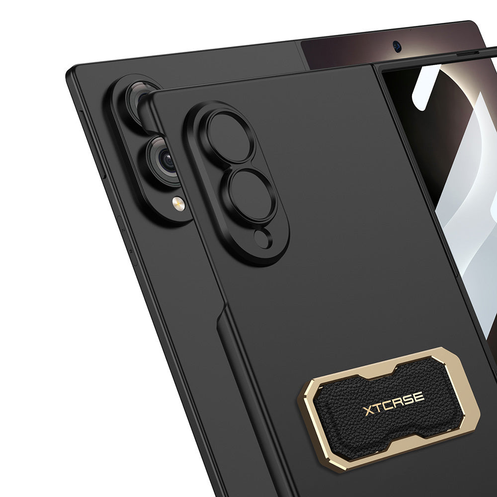 Galaxy Z Fold 8 Kılıf Zore Kıpta KPT-03 Sert PC Kapak Yeşil