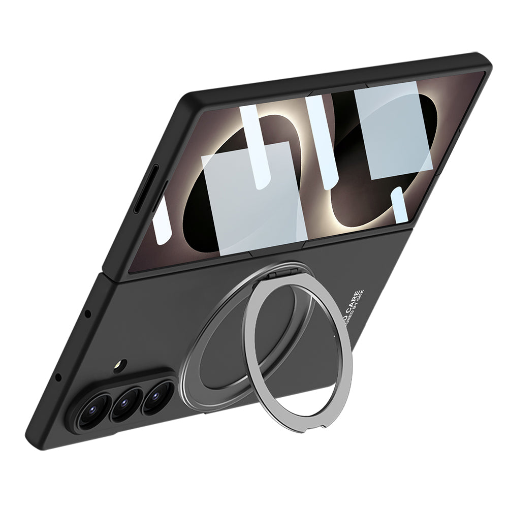 Samsung Galaxy Z Fold 8 Ultra Yüzüklü Kamera Korumalı Kılıf Gri