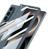 Samsung Galaxy Z Fold 8 Ultra Yüzüklü Kamera Korumalı Kılıf Gri