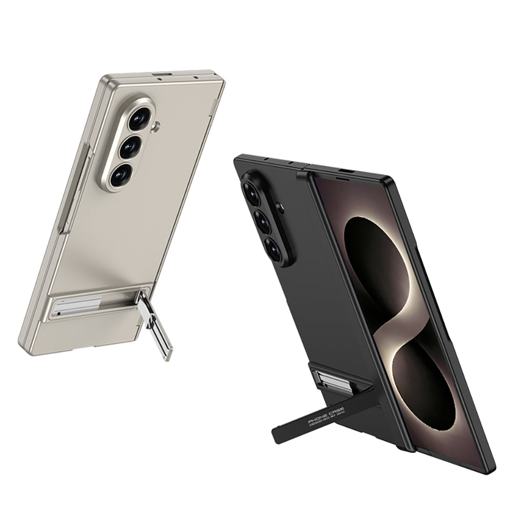 Galaxy Z Fold 8 Ultra Kılıf Zore Kıpta Standlı Kapak Yeşil