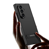 Galaxy Z Fold 8 Ultra Kılıf Zore Kıpta Standlı Kapak Yeşil