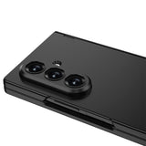 Galaxy Z Fold 8 Ultra Kılıf Zore Kıpta Standlı Kapak Gümüş
