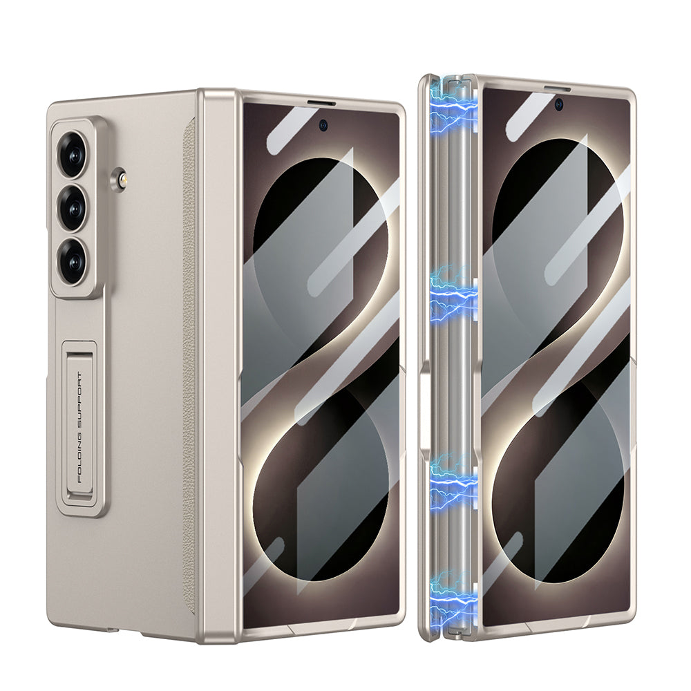 Galaxy Z Fold 8 Ultra Kılıf Zore M-Magnet Kılıf Titanyum