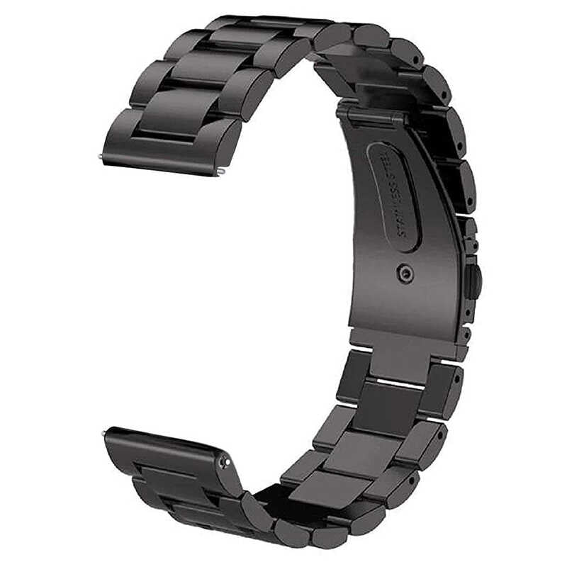 Gear S2 (20mm) KRD-04 Metal Kordon Siyah