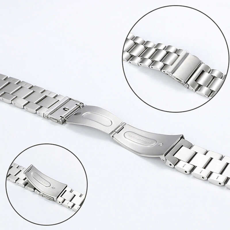 Gear S2 (20mm) KRD-04 Metal Kordon Siyah