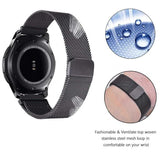 Gear S2 (20mm) KRD-12 Metal Kordon Siyah