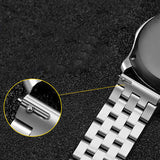 Gear S2 (20mm) KRD-20 Metal Kordon Gümüş