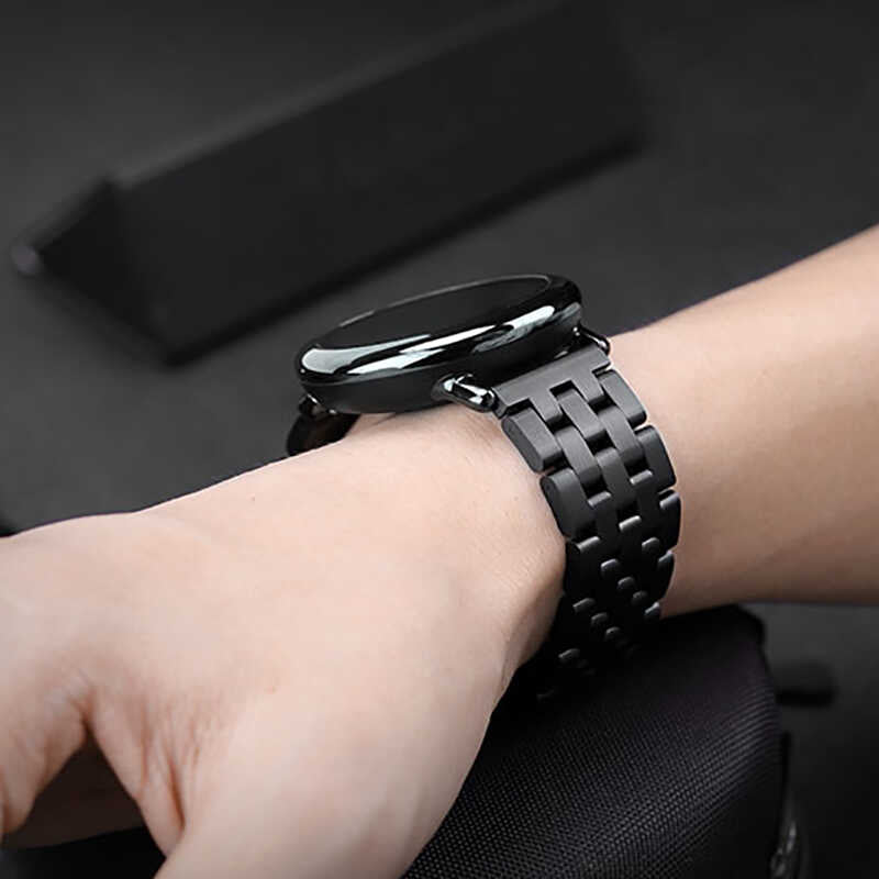 Gear S2 (20mm) KRD-20 Metal Kordon Gümüş