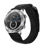 Gear S2 (20mm) Magic Nylon Kordon Siyah