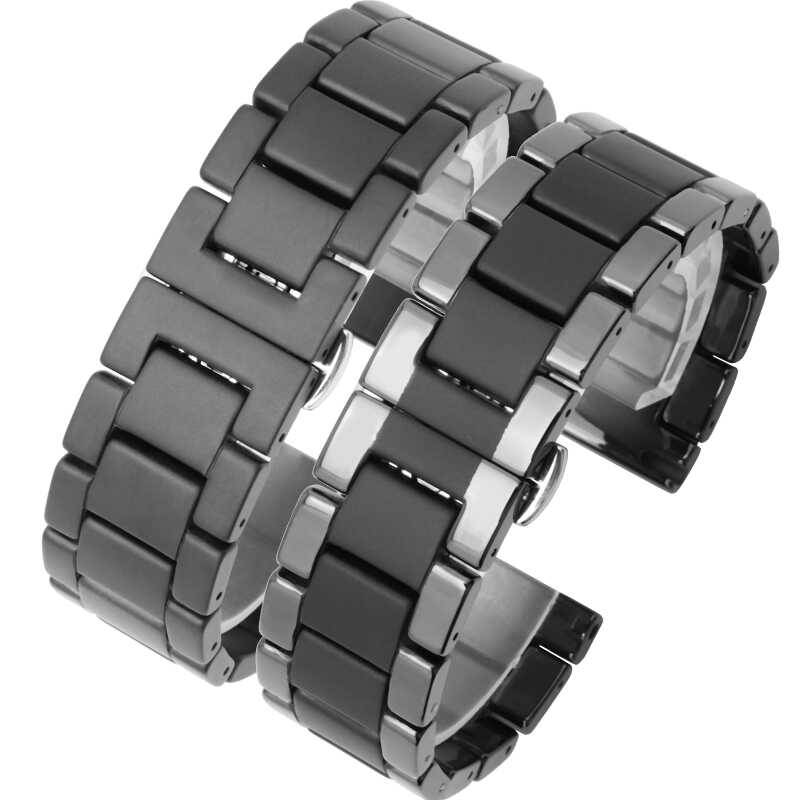 Gear S2 (20mm) Mat Seramik Metal Kordon Siyah