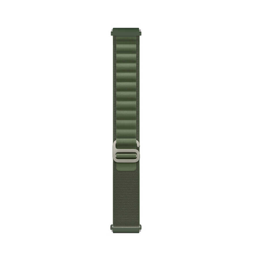 Gear S2 (20mm) Zore KRD-74 20mm Hasır Kordon Turuncu