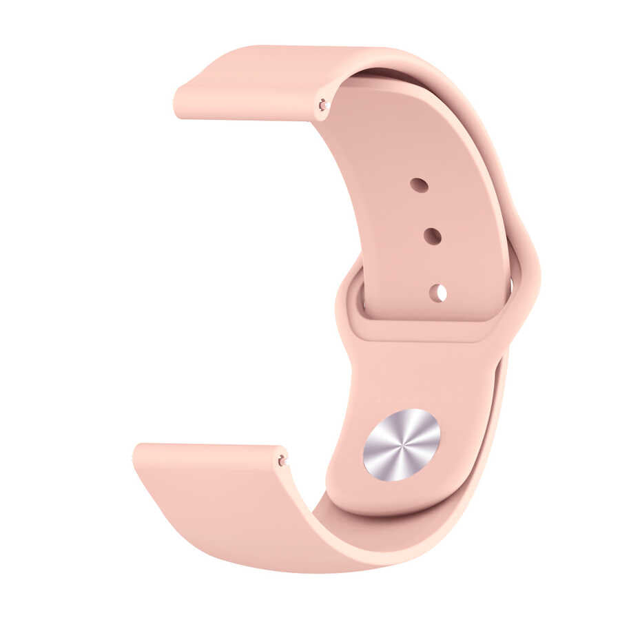 Gear S2 KRD-11 20mm Silikon Kordon Pudra