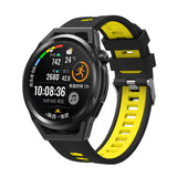 Gear S2 KRD-55 Silikon Kordon Siyah-Sarı