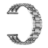 Gear S3 (22mm) KRD-17 Metal Kordon Gümüş