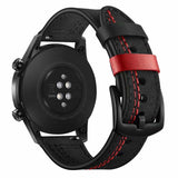 Gear S3 (22mm) KRD-19 Deri Kordon Kahverengi