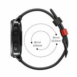 Gear S3 (22mm) KRD-19 Deri Kordon Yeşil