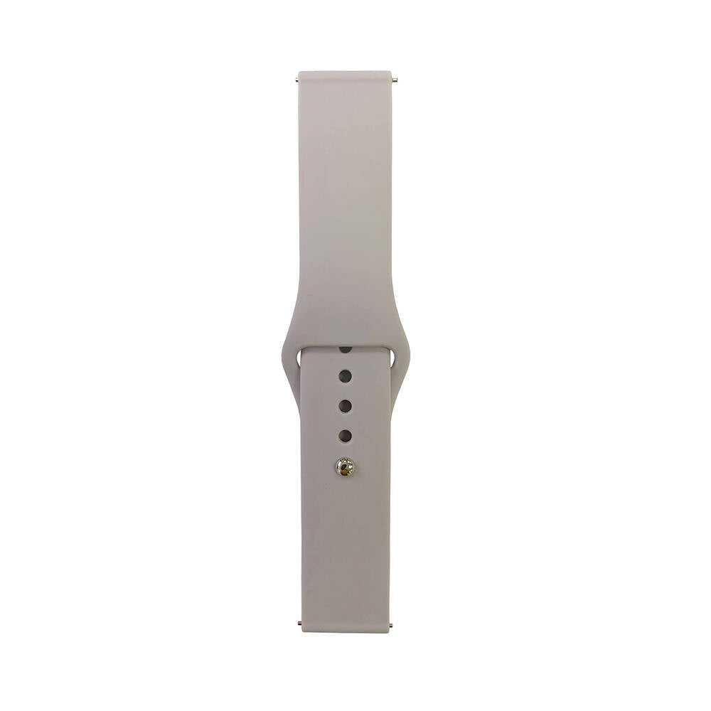 Gear S3 Band Serisi 22mm Klasik Kordon Silikon Strap Kayış Green Brick