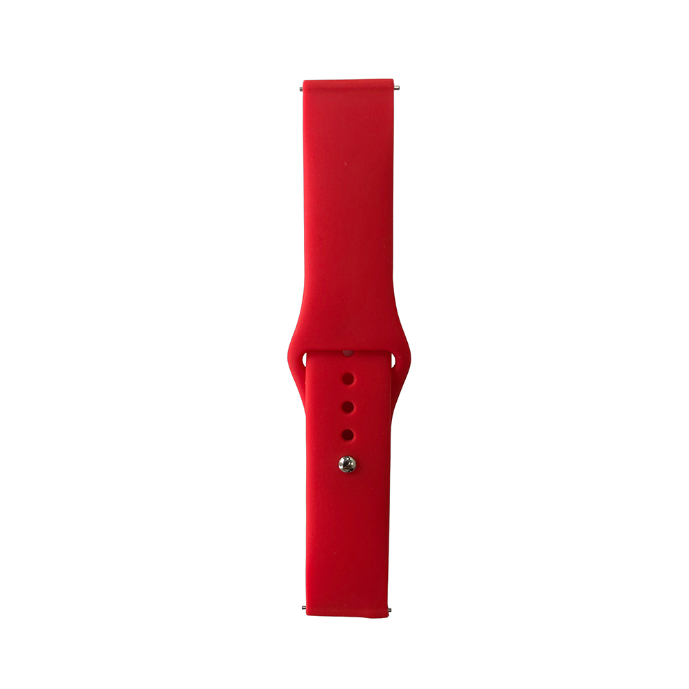 Gear S3 Band Serisi 22mm Klasik Kordon Silikon Strap Kayış Sarı