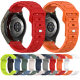 Gear S3 Zore KRD-132 22mm Silikon Kordon Strap Kayış Kırmızı