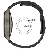 Gear S3 Zore KRD-132 22mm Silikon Kordon Strap Kayış Midnight
