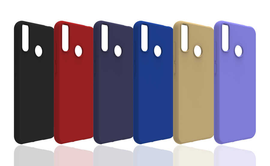 General Mobile 10 Kılıf Zore Biye Silikon Gold