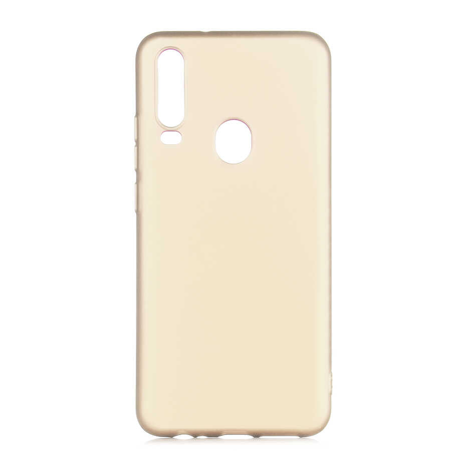 General Mobile 20 Pro Kılıf Zore Premier Silikon Kapak Gold