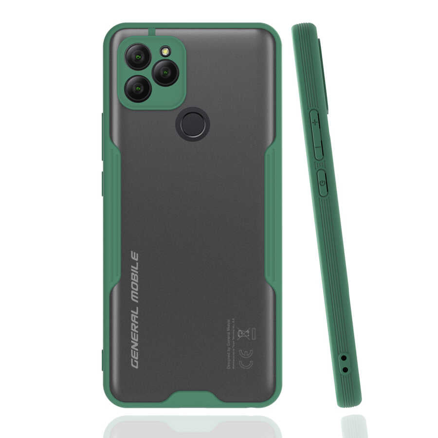 General Mobile 21 Kılıf Zore Parfe Kapak Pembe
