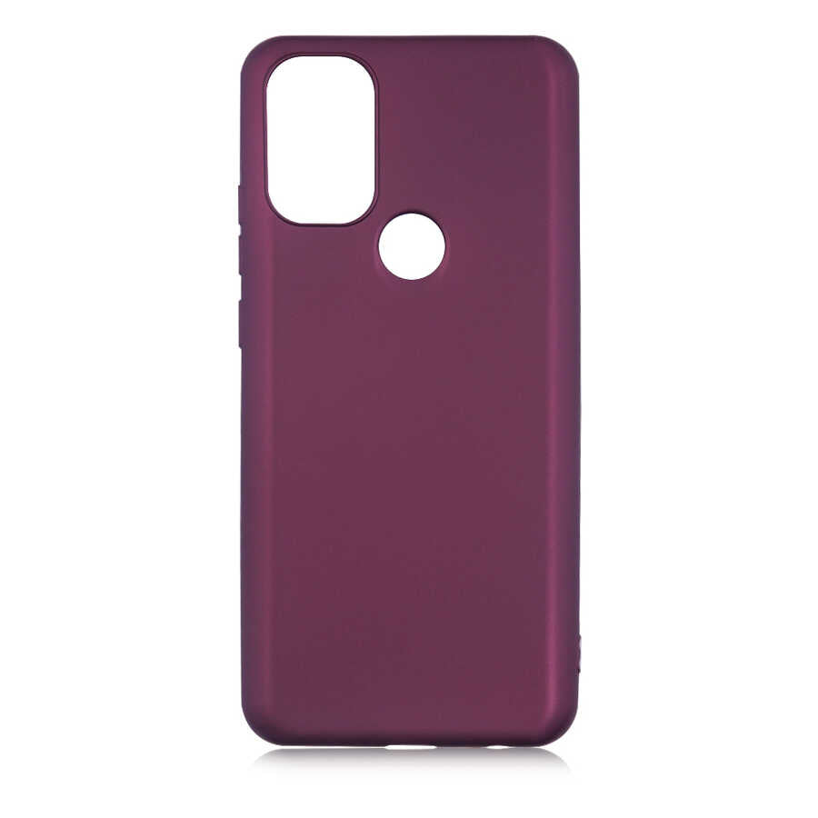 General Mobile 21 Plus Kılıf Zore Premier Silikon Kapak Mürdüm