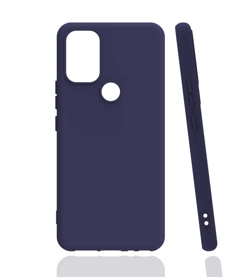 General Mobile 21 Pro Kılıf Zore Biye Silikon Lacivert