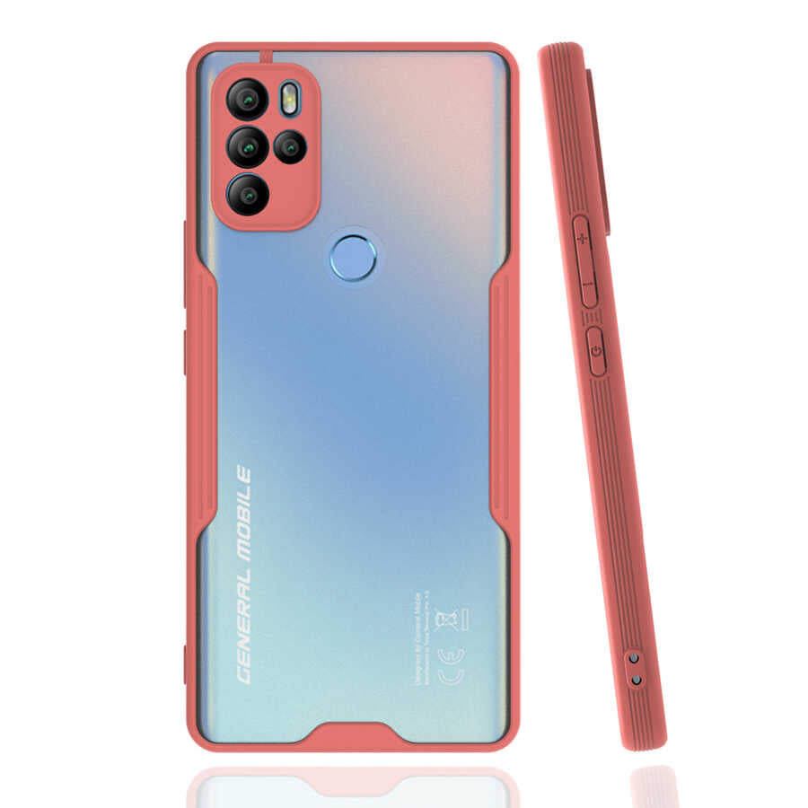 General Mobile 21 Pro Kılıf Zore Parfe Kapak Pembe