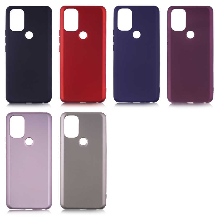 General Mobile 21 Pro Kılıf Zore Premier Silikon Kapak Mürdüm