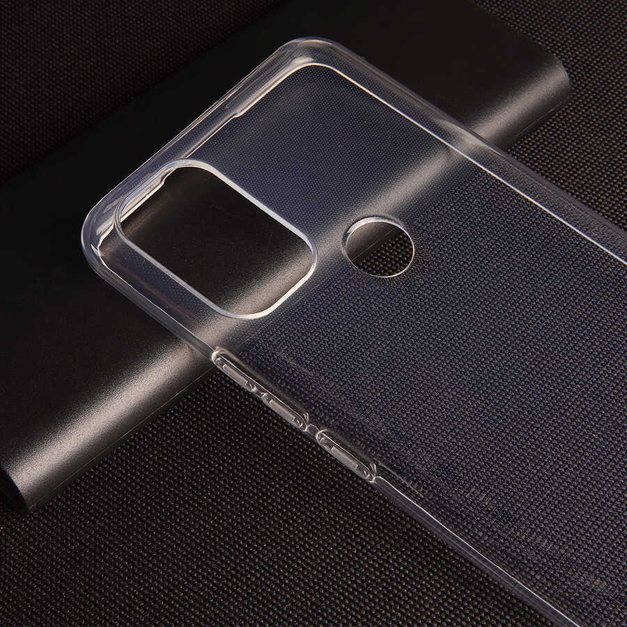 General Mobile 21 Pro Kılıf Zore Süper Silikon Kapak Renksiz