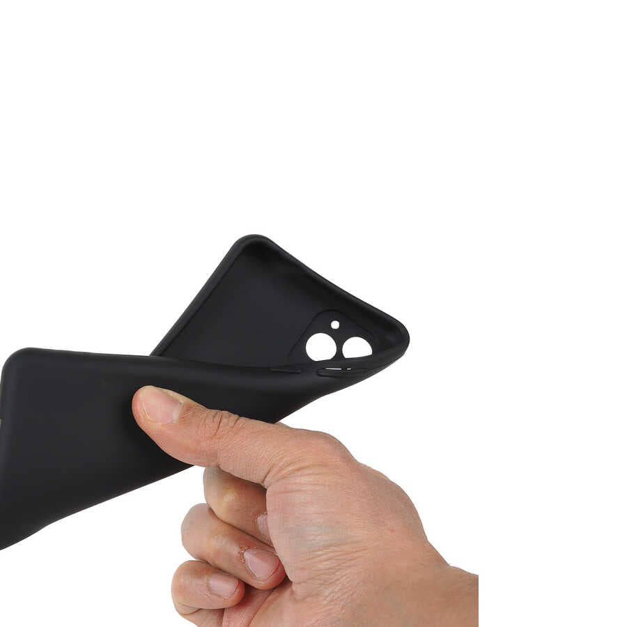General Mobile 22 Kılıf Zore Biye Silikon Siyah