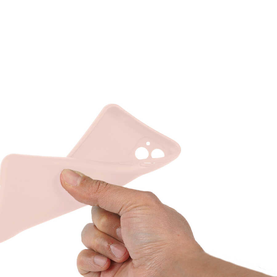 General Mobile 22 Plus Kılıf Zore Biye Silikon Mavi