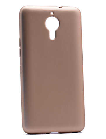General Mobile 5 Plus Kılıf Zore Premier Silikon Kapak Gold